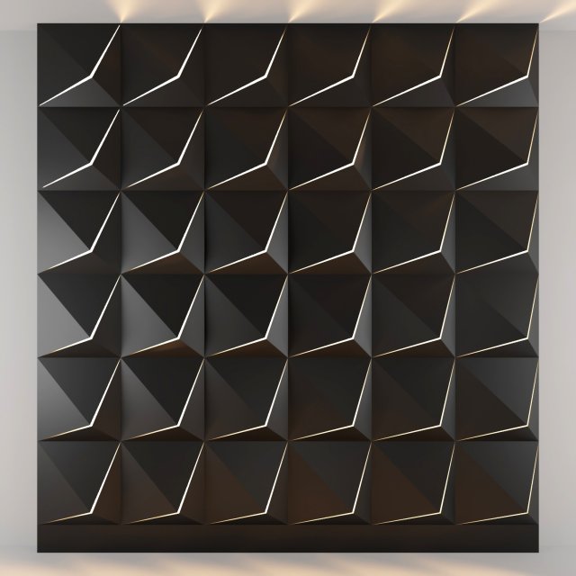 3d panel 06 3D-Modell .c4d .max .obj .3ds .fbx .stl .blend 