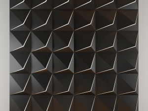 3d panel 06 3D Model
