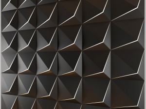 3d panel 06 3D-Modell