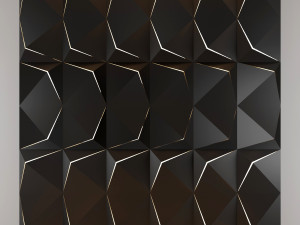 3d panel 07 3D Model
