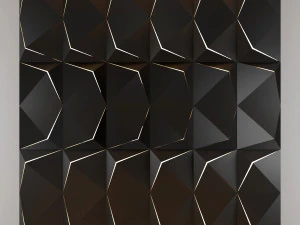 3 boyutlu panel 07 3D Model