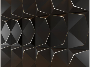 3d panel 07 3D Модель