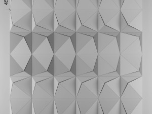 3d panel 07 3D Модель