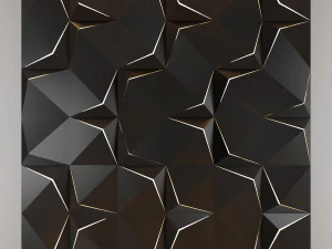 3d panel 08 3D Model