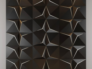 3d panel 09 3D Model