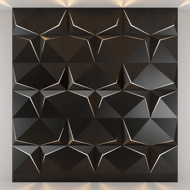3d panel 10 3D Model .c4d .max .obj .3ds .fbx .stl .blend 