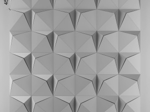 3d panel 12 Modelo 3D