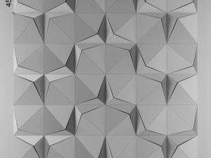 3d panel 13 Modelo 3D