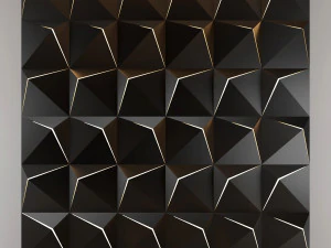 3Dパネル15 3Dモデル