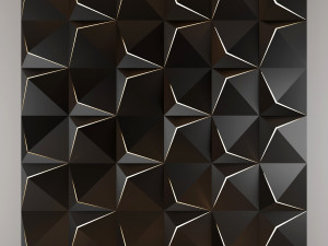 3d panel 17 Modello 3D