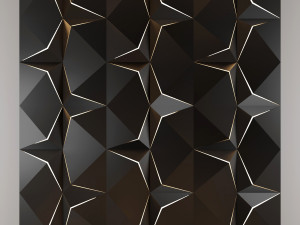 3d panel 18 Modello 3D