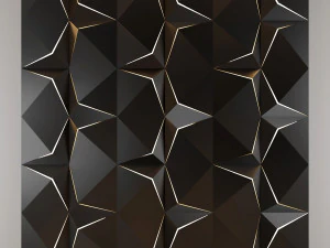 3D-paneel 18 3D Model