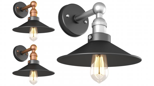 wall light 02 Modelo 3D .c4d .max .obj .3ds .fbx .stl .blend 