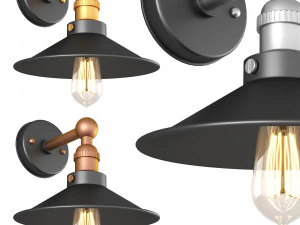 настінний світильник 02 3D Модель