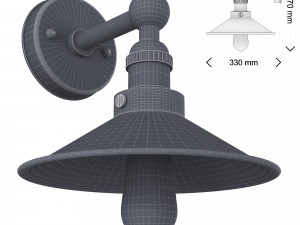 wall light 02 Modelo 3D