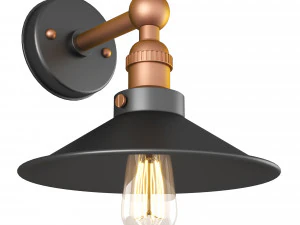 настінний світильник 02 3D Модель