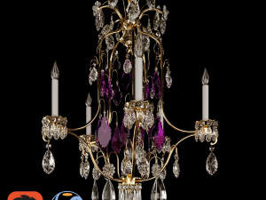 classic chandelier 3D Модель