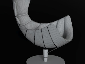 lobster chair 3D-Modell