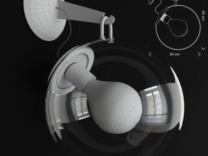 miconos wall light 3D Model