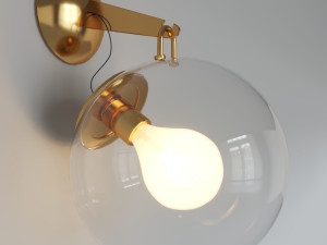 miconos wall light 3D 模型