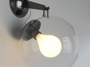 miconos wall light 3D 模型