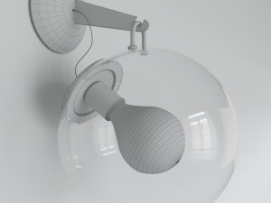 miconos wall light 3D 模型