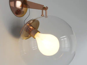 miconos wall light 3D Model