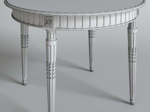 neoclassic table Modelo 3D