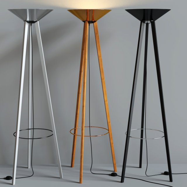 floor light 01 Modelo 3D .c4d .max .obj .3ds .fbx .stl .blend 