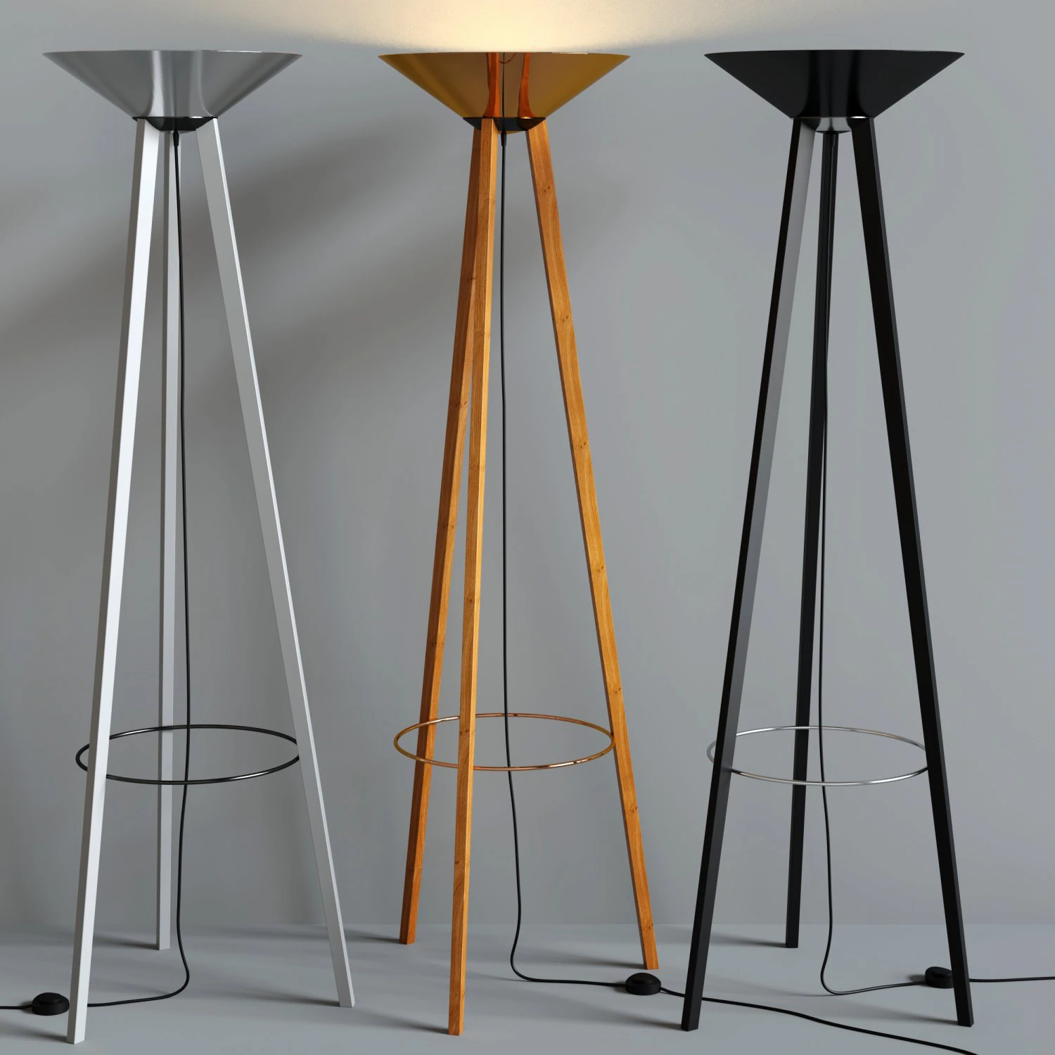 floor light 01 3D Model .c4d .max .obj .3ds .fbx .stl .blend 