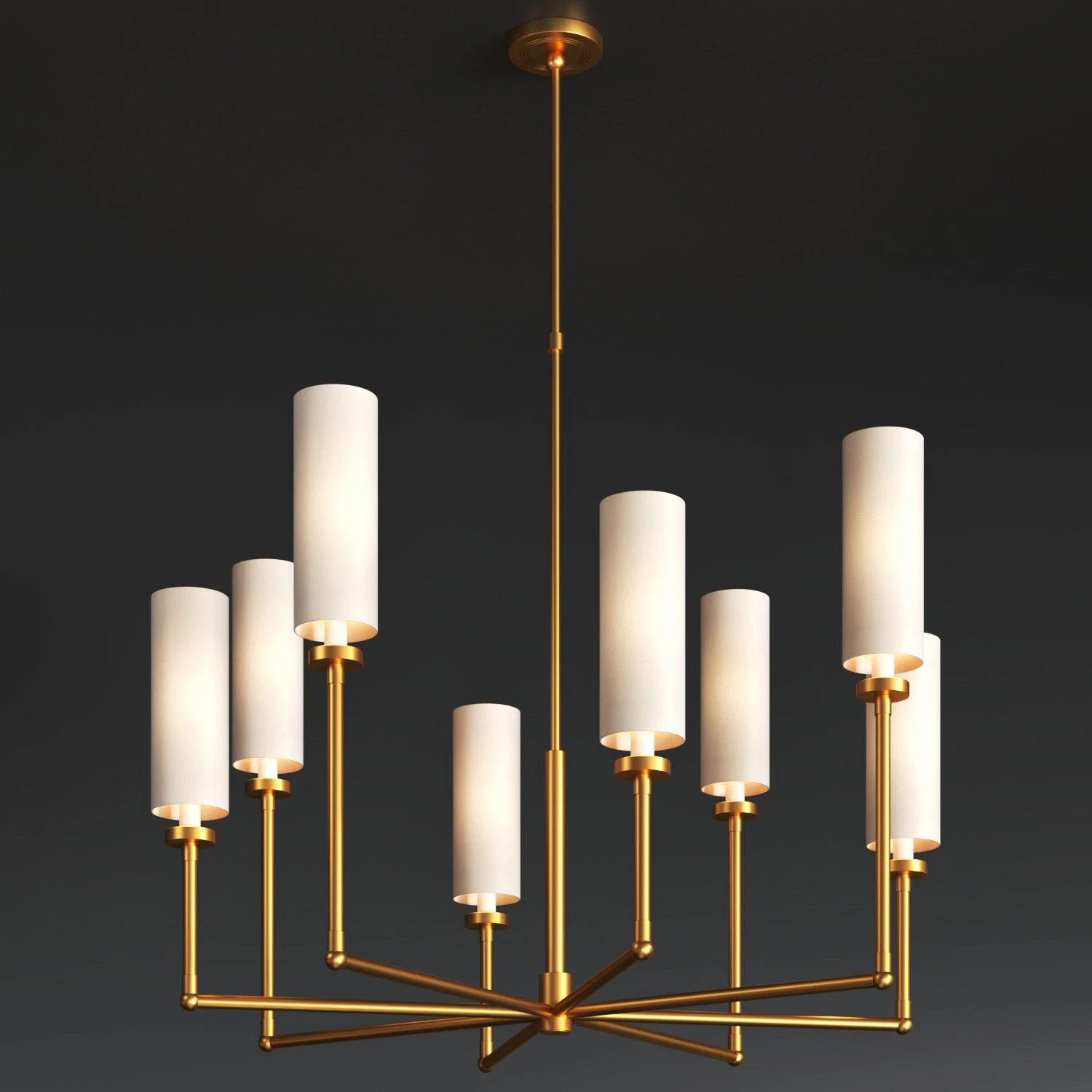 ziyi large chandelier 3D Model .c4d .max .obj .3ds .fbx .stl .blend