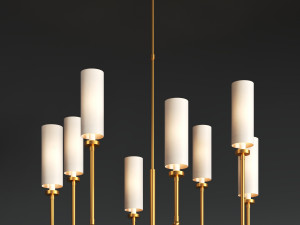 ziyi large chandelier 3D Модель