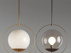 arteriors volta pendant 3D Model