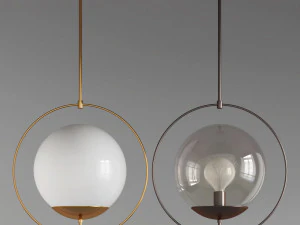 arteriors volta pendant 3D Model