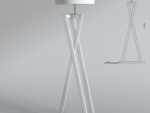 lampara de pie 3D 모델