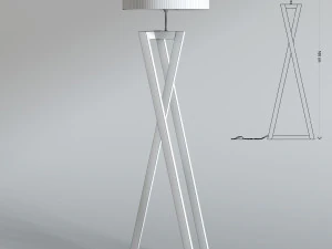 lampara de pie 3D Model
