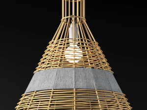 wickerwork light 3D Model