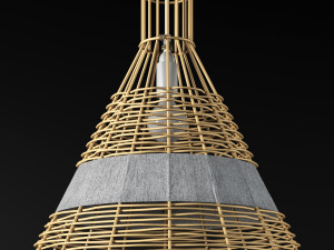 wickerwork light 3D Model