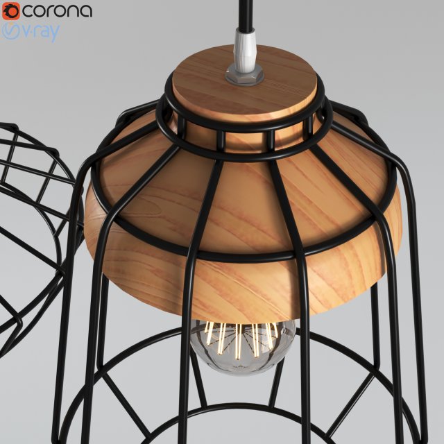 winsoon vintage industrial diy metal 3D Model .c4d .max .obj .3ds .fbx .stl .blend