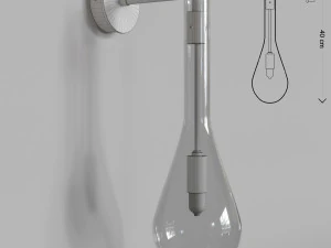 wall lights contemporary 3D Model