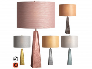 surface table lamp 3D Model