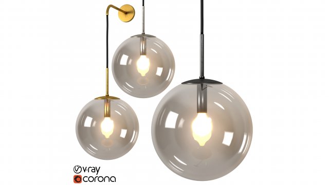 languedoc sconce 3D Модель .c4d .max .obj .3ds .fbx .stl .blend 