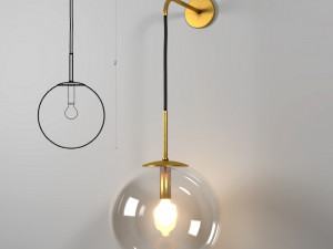 languedoc sconce 3D Модель