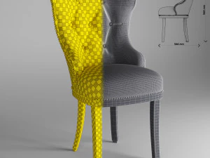 classic chair s 3D Model