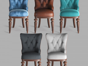 classic chair c 3D Model