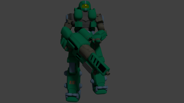 xcom mek troper 3D Model .c4d .max .obj .3ds .fbx .stl .blend 