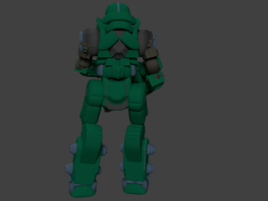 xcom mek troper 3D Model