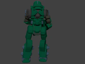 xcom mek troper 3D Model