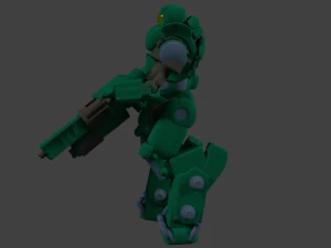 xcom mek troper 3D Model