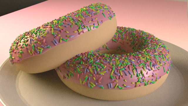 donateswith glass Modelo 3D .c4d .max .obj .3ds .fbx .stl .blend 